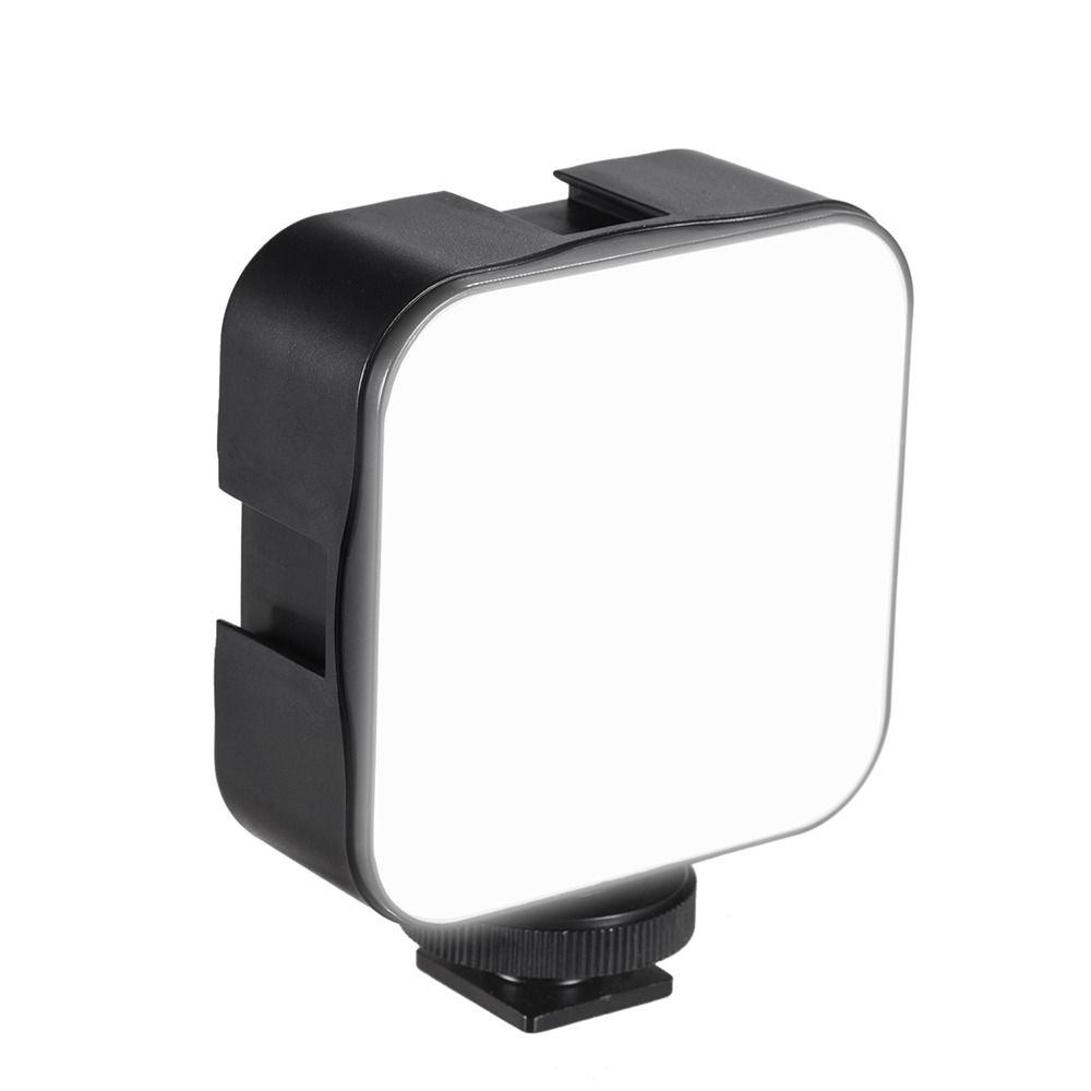Photography Lighting Brands - Tragbarer Fotografie-Blitzschuh-Adapter, 6500K, dimmbares LED-Videolicht für
