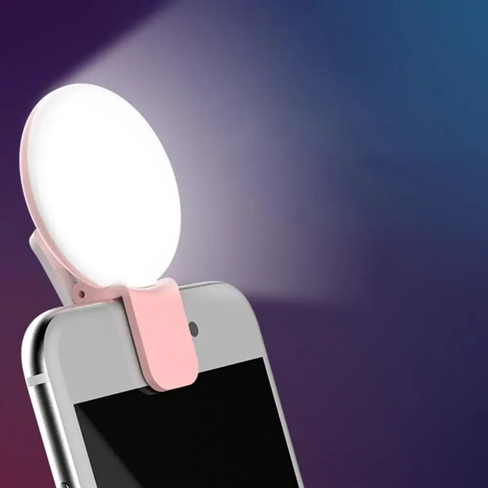 Photography Lighting Description - Handy LED Selfie Ring Licht Tragbare