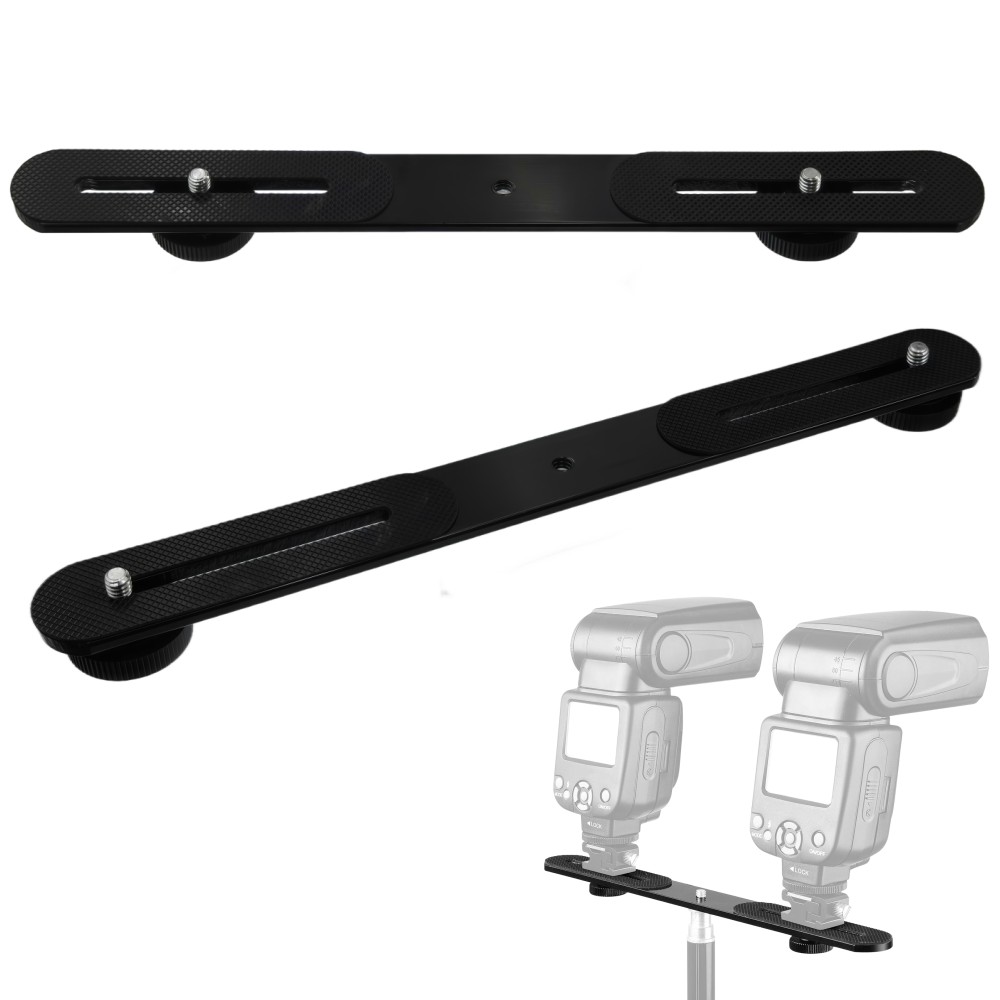Doppel-Blitzhalterung mit 1/4' – Photography Lighting Description Bewertung und Preis