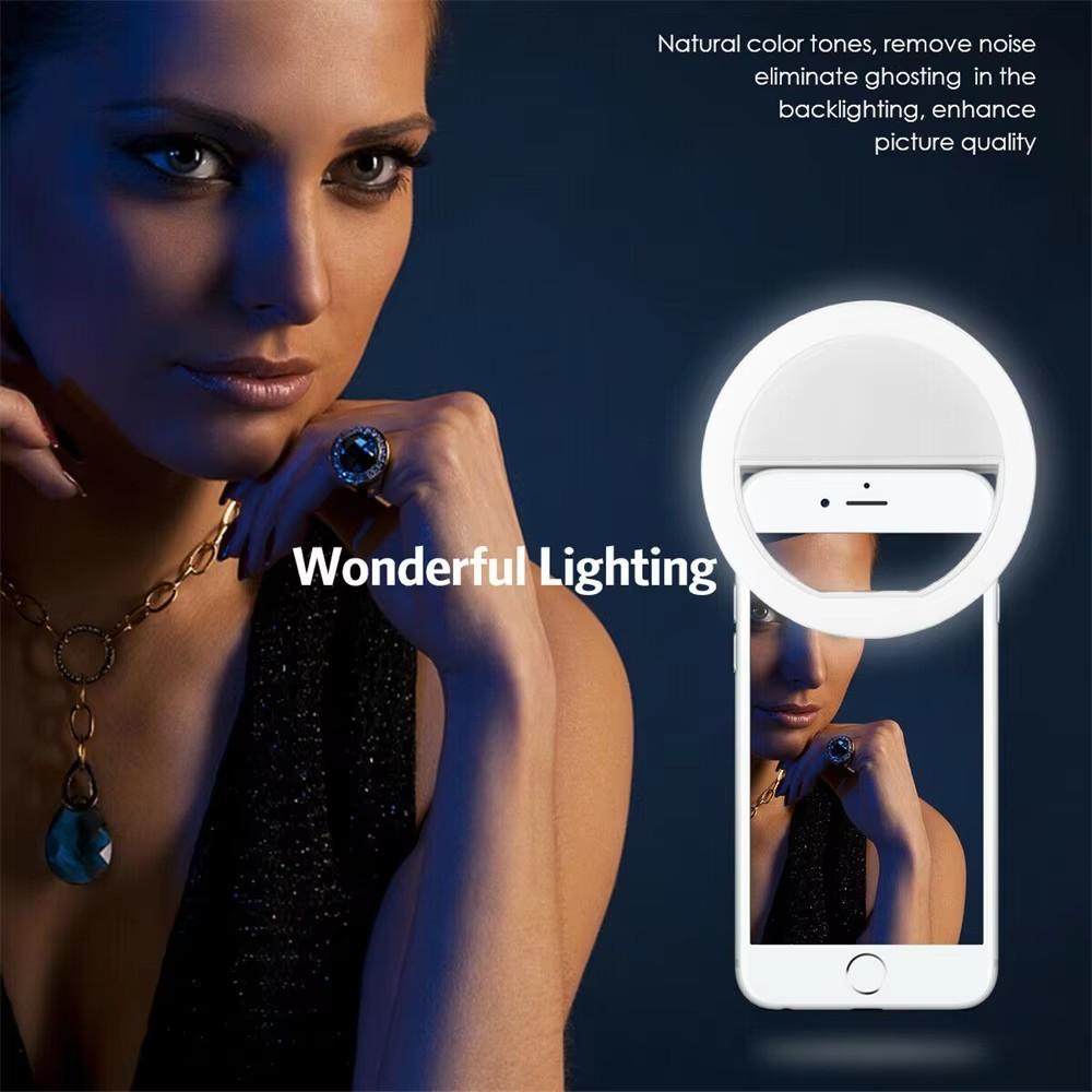 Clip-On Selfie-Ringlicht, wied – Photography Lighting Game Bewertung und Preis