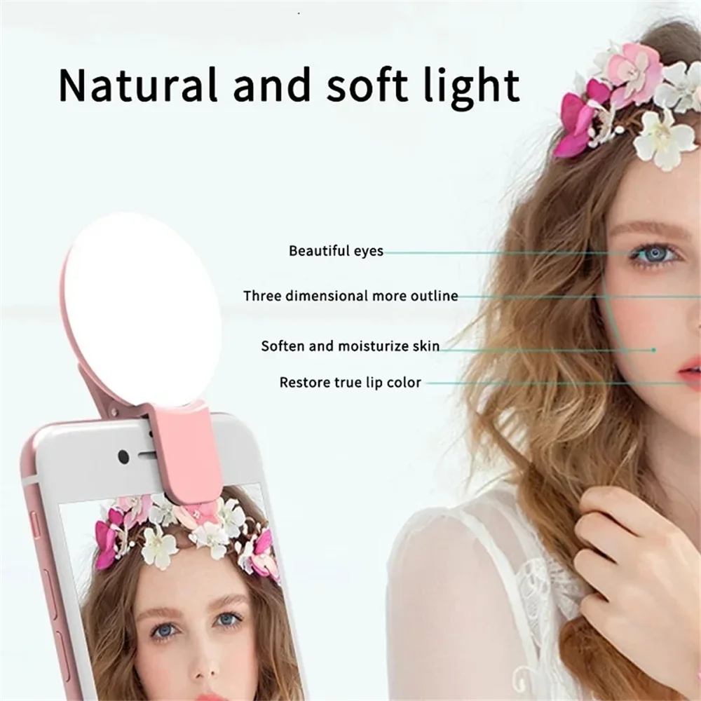 Tragbares Mini-Selfie-Ringlich – Photography Lighting Handheld Bewertung und Preis